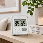 GoGuess Digital Kitchen Timer, Large LCD Countdown Timer with Easy Start/Stop Controls, Portable Timer for Cooking, Baking, Study & Classroom